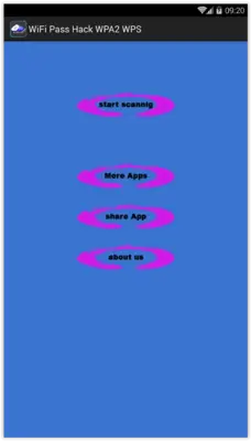WiFi Pass Hack WPA2 WPS android App screenshot 1