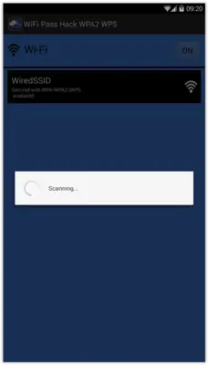 WiFi Pass Hack WPA2 WPS android App screenshot 2