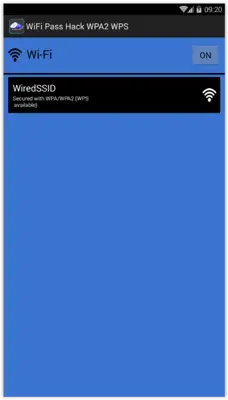 WiFi Pass Hack WPA2 WPS android App screenshot 3