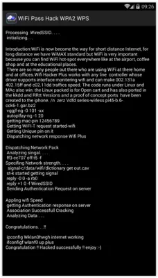 WiFi Pass Hack WPA2 WPS android App screenshot 4